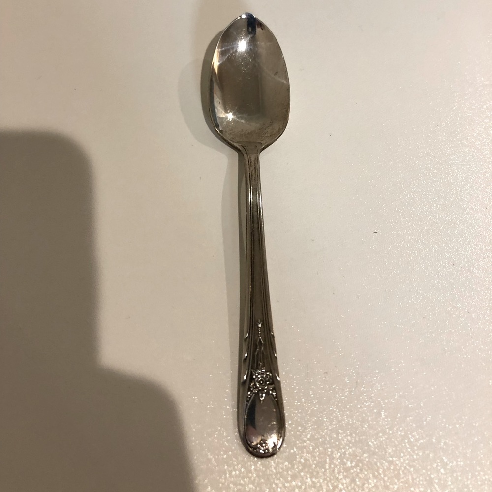 Newport Silver Plate Teaspoon.